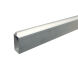 WPC-MODULAR Serie "steingrau/aluminium" 180 x 91 cm SET (ohne Pfosten) halbhohes Element (AL)