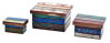 Belardo Seriata Set Fish-Boat Boxen Recycled Boat Wood
