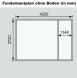 Gartenhaus MANUEL / SCHÖNBUCH 2 terragrau 423x273 cm; 38 mm Doppelnut