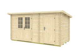 Tene Gartenhaus GLORIA F 28mm inkl. 18mm Boden