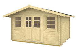 Tene Gartenhaus NERVION 28mm inkl. 18mm Boden