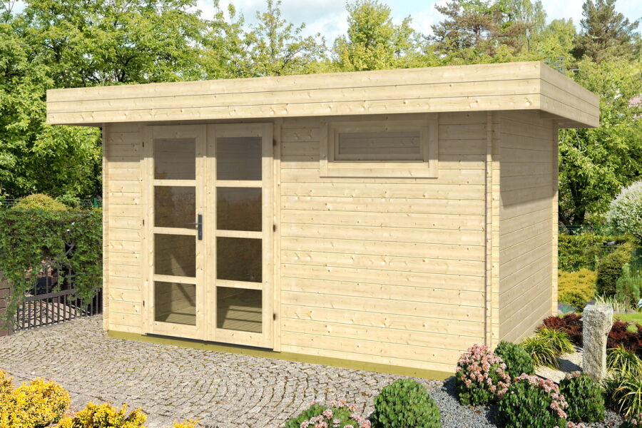 Tene Gartenhaus ORIENTAL 3 28mm inkl. 18mm Boden