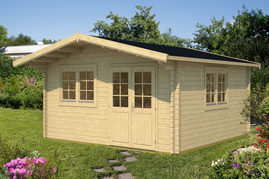 Tene Gartenhaus ENZO D 70mm ohne Boden