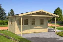 Tene Gartenhaus GORBEA B 70mm ohne Boden