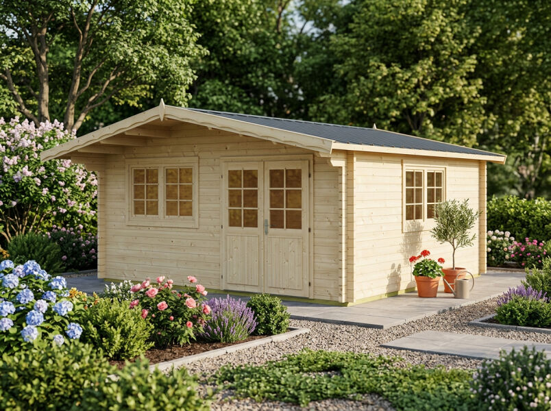 Tene Gartenhaus GÖTEBORG B 70mm