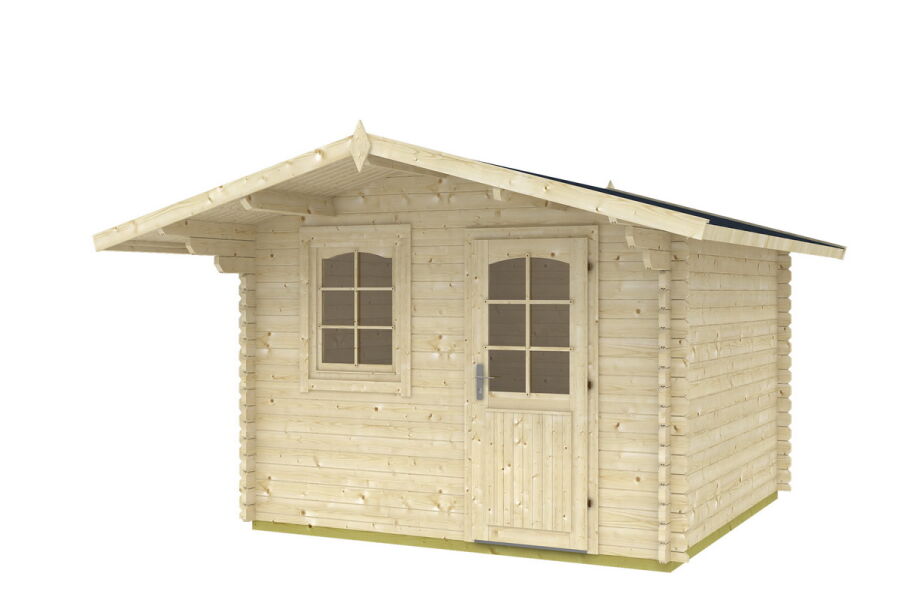 Tene Gartenhaus HUELVA 70mm ohne Boden