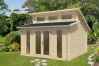 Tene Gartenhaus LANGEOOG B 70mm