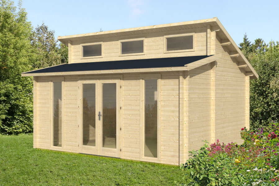 Tene Gartenhaus LANGEOOG C 70mm ohne Boden