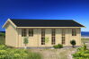 Tene Gartenhaus LEON B 70mm