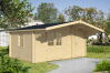 Tene Gartenhaus PEDRO C 70mm inkl. 18mm Boden