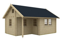 Tene Gartenhaus PERTTI 70mm