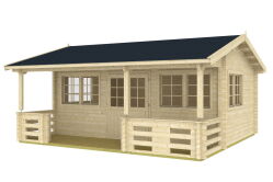 Tene Gartenhaus RICHARD 70mm