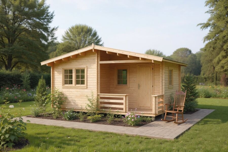 Tene Gartenhaus SALAMANCA 70mm