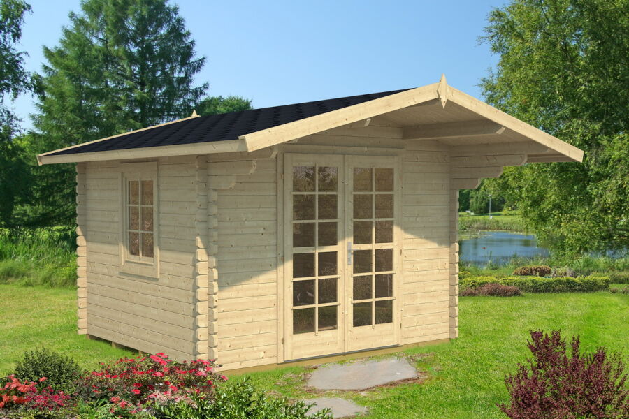 Tene Gartenhaus SANDRA B 70mm inkl. 18mm Boden