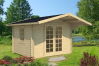 Tene Gartenhaus SANDRA B 70mm inkl. 18mm Boden
