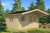 Tene Gartenhaus ENZO B 70mm