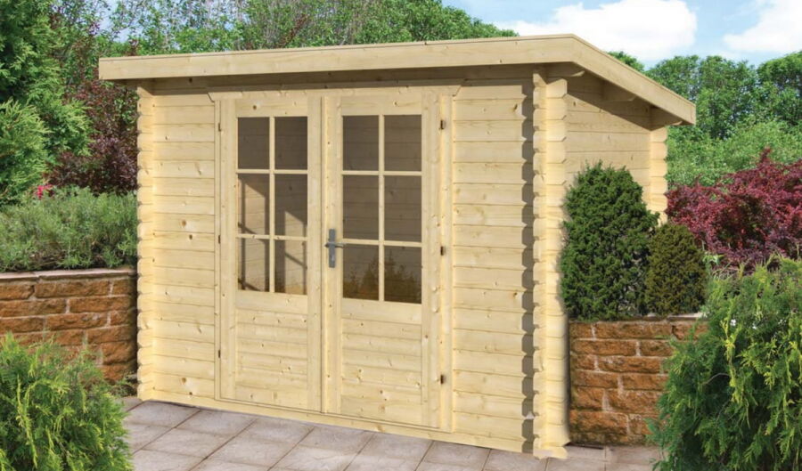 Tuindeco Gartenhaus Blockhütte KRIS 290 x 200 / 28mm