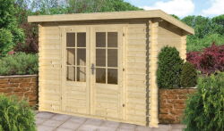 Tuindeco Gartenhaus Blockhütte KRIS 290 x 200 / 28mm