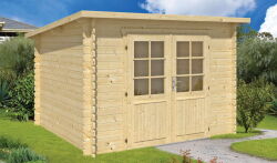 Tuindeco Gartenhaus Blockhütte MILA 290 x 260 / 28mm