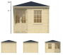 Tuindeco Gartenhaus Blockhütte ASMUND 300 x 300 / 28mm