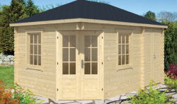 Tuindeco Gartenhaus Blockhütte SIGRID 440 x 300 / 28mm