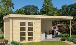 Tuindeco Gartenhaus Blockhütte DIEDERICK 625 x 375 /...