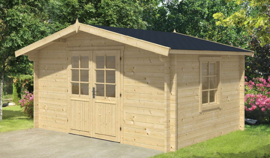 Tuindeco Gartenhaus Blockhütte DYRE 300 x 400 / 40mm