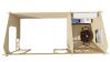 Tuindeco Gartenhaus Blockhütte / offene Scheune KUKKA 350 x 700 / 40mm