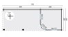 Tuindeco Gartenhaus Blockhütte BERTIL 300 x 790 / 44mm