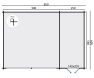 Tuindeco Garage Garage-Offene Scheune + Abstellraum SIGURD 600 x 850 / 70mm natur