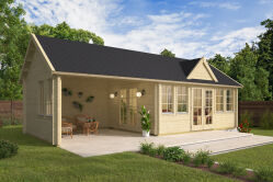 topgarden Gartenhaus BIG BEN (A) (Hausmaß 550 x...