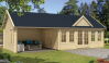 topgarden Gartenhaus BIG BEN (A) (Hausmaß 550 x 400) 400 x 930 / 70mm