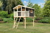 Karibu Spielturm Stelzenhaus BENJAMIN terragrau
