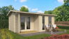 Gartenhaus TAMMO 44; 540x390 cm ISO (A); 44 mm Doppelnut; inkl. Boden