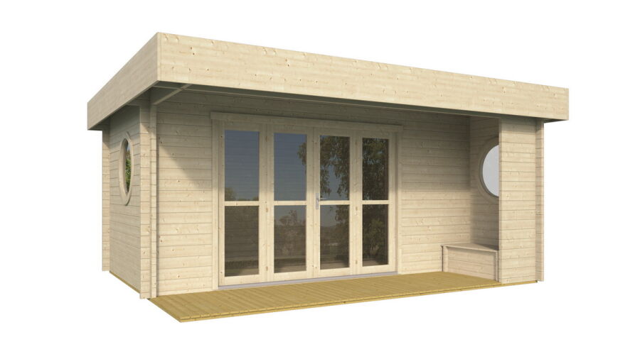 Gartenhaus WANGEROOGE 5x5 m / 50mm