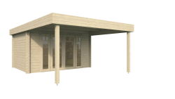 Gartenhaus MAXIMILIAN ISO; 400x598 cm (A), 44 mm...