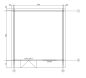 Gartenhaus HELENE; 500x500 cm ISO (R); 44 mm Doppelnut; ohne Boden