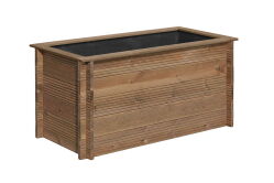 Hochbeet TERRA KDI braun 150x75x75 cm