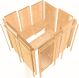 Karibu Sauna AINUR 3 (Eckeinstieg) / inkl. Dachkranz / Ofen 9 KW externe Strg easy