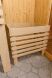 Sauna ALCINDA 2 Ganzglas (Fronteinstieg) / inkl. Dachkranz / Ofen 9 kW Bio externe Strg easy