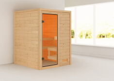38mm Massivholzsauna SANDRA