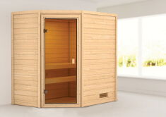 38mm Massivholzsauna JELLA