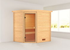 38mm Massivholzsauna ELEA