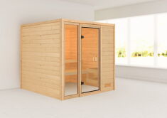 38mm Massivholzsauna JUTTA