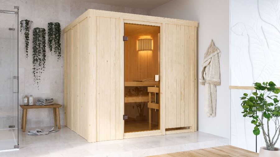 Sauna TROMSÖ (Fronteinstieg) / kein Dachkranz / ohne Ofen
