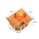 Multifunktionssauna AVA (Eckeinstieg) / inkl. Dachkranz / Ofen 9 kW Bio externe Strg easy