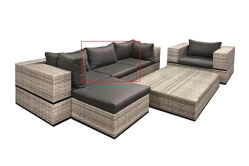 Tuindeco Lounge Modul Zwischenelement Golden Gate,...