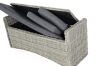 Sitzgruppe Lounge "Tahoe"grey-white Alu/Kunststoffgeflecht inkl. Kissen