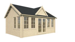 Gartenhaus Clockhouse LONDON; 550x400 cm (A); 70 mm...