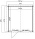 Gartenhaus NINA 275; 275 x 275 cm; 28 mm Blockbohlen